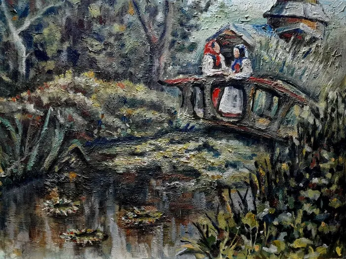Краснодарский край, город Сочи, Багина Ксения Константиновна, МБУДО г.Сочи ДХШ 3, Нижний Новгород. Щелковский хутор, 30х40, холст, масло, 2024 г.