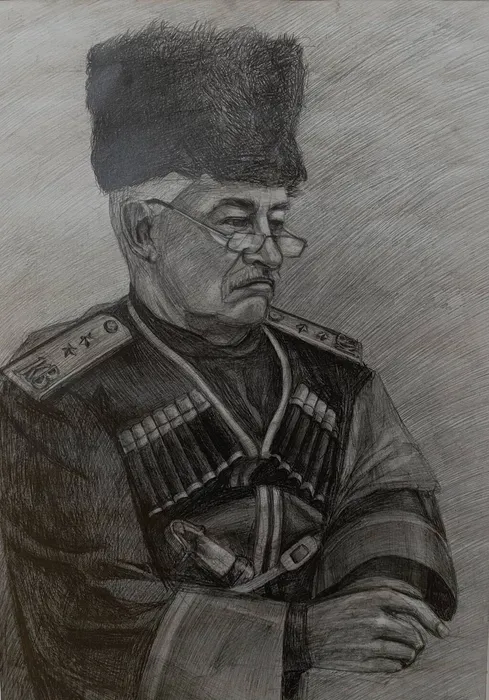 Кузьменко Ярослава, 17 лет, Атаман, 60х40, МБУДо ДХШ 3 г.Сочи, Гогорян В.П